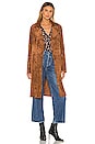 view 1 of 4 Coco Faux Suede Trench in Coco