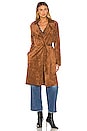 view 2 of 4 Coco Faux Suede Trench in Coco