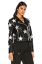 view 2 of 5 Leather Moto Jacket in Stardust