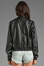 view 3 of 5 Bomber Jacket in Blacked Out