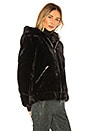 view 3 of 5 Faux Fur Bomber in Uptown Girl