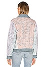 view 5 of 6 Reversible Denim Dolman Jacket in Summer Breeze