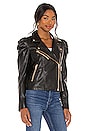 view 2 of 4 Faux Leather Jacket in Lonestar