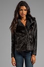 view 2 of 7 Shaggy Faux Fur Jacket in Lie