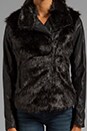 view 5 of 7 Shaggy Faux Fur Jacket in Lie