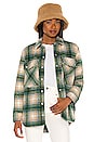 view 1 of 4 Flannel Shacket in Green Room