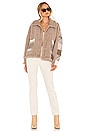 view 4 of 4 Sherpa Button Front Jacket in Comfort Queen