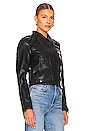 view 3 of 5 Faux Leather Jacket in Eye Catching