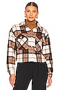 view 2 of 5 Plaid Cropped Shacket in All The Best