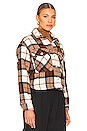 view 3 of 5 Plaid Cropped Shacket in All The Best