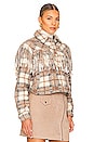 view 3 of 5 Fringe Cropped Jacket in Take Note
