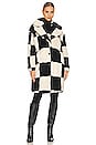 view 2 of 4 Colorblock Faux Fur Jacket in Bold Move