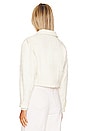 view 3 of 4 Tweed Cropped Jacket in Vanilla Creme