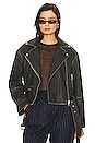 view 1 of 5 Leather Jacket in A-list