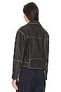 view 4 of 5 Leather Jacket in A-list