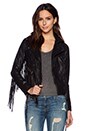 view 1 of 5 Fringe Moto Jacket in Let it Ride