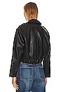 view 4 of 5 Faux Leather Moto Jacket in Personal Calls