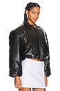 view 3 of 5 Faux Leather Jacket in Bold Blend