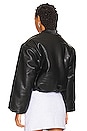 view 4 of 5 Faux Leather Jacket in Bold Blend