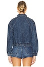 view 4 of 5 Denim Bomber Jacket in Off Stage