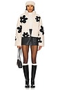 view 5 of 5 CHAQUETA WILD AT HEART in Off White & Black