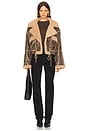 view 5 of 5 Bonded Moto Jacket in in In The Shadows