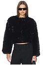 view 2 of 5 Crop Faux Fur Coat in Cash Flow