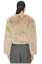 view 3 of 4 Crop Faux Fur Coat in Prime Asset