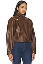 view 3 of 5 Moto Jacket in Late Hours in Late	Hours