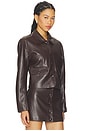 view 4 of 6 Faux Leather Jacket in Wait For It