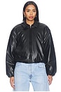 view 2 of 5 Faux Leather Jacket in Knock Out
