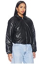 view 4 of 5 Faux Leather Jacket in Knock Out