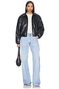 view 6 of 5 Faux Leather Jacket in Knock Out