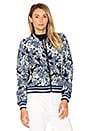 view 2 of 5 BLOUSON BOMBER À FLEURS in Most Wanted