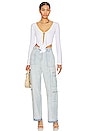 view 4 of 4 Franklin High Rise Cargo Pant in Call My Name