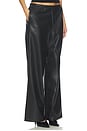 view 2 of 6 Faux Leather Wide Leg Pant in Aces High