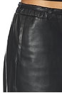 view 6 of 6 Faux Leather Wide Leg Pant in Aces High