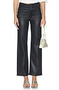 view 1 of 6 PANTALON FAUX LEATHER  in Night Fever