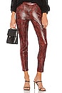 view 1 of 4 Vegan Leather Legging in Fired Up