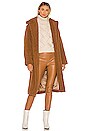view 4 of 4 Skinny Faux Leather Pant in Camel
