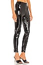 view 2 of 4 Shiny Vinyl Legging in Banger