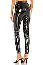 view 3 of 4 Shiny Vinyl Legging in Banger