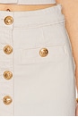 view 6 of 6 Denim Skirt in TFK Sugar Coat
