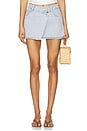 view 1 of 6 Denim Wrap Skirt in Tea Break