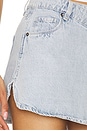view 6 of 6 Denim Wrap Skirt in Tea Break