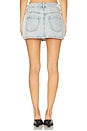 view 4 of 6 Denim Skirt in Tie Breaker