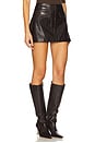 view 2 of 6 Faux Leather Mini Skirt in Inner Drive