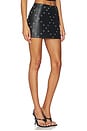 view 2 of 6 Faux Leather Mini Skirt in Smart Choice