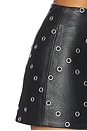 view 6 of 6 Faux Leather Mini Skirt in Smart Choice