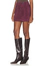 view 3 of 6 Suede Skirt in Wine O'clock